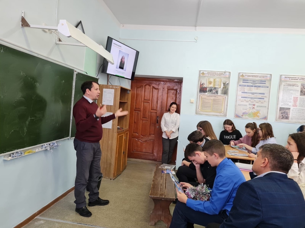 Преподаватель кафедры Сафиуллин Нияз Азатович выступил перед школьниками города Малмыж Кировской области.