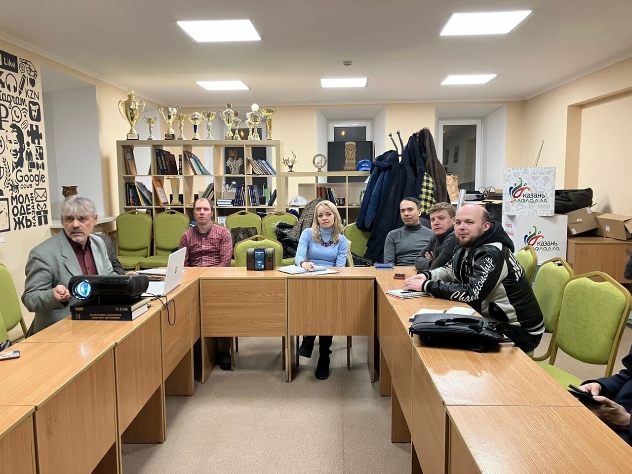 заседание Совета молодых ученых и специалистов города Казани.